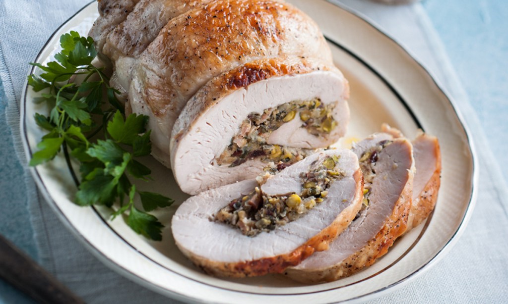 Thumbnail for Cranberry, Smoked Bacon & Pistachio Turkey Roll