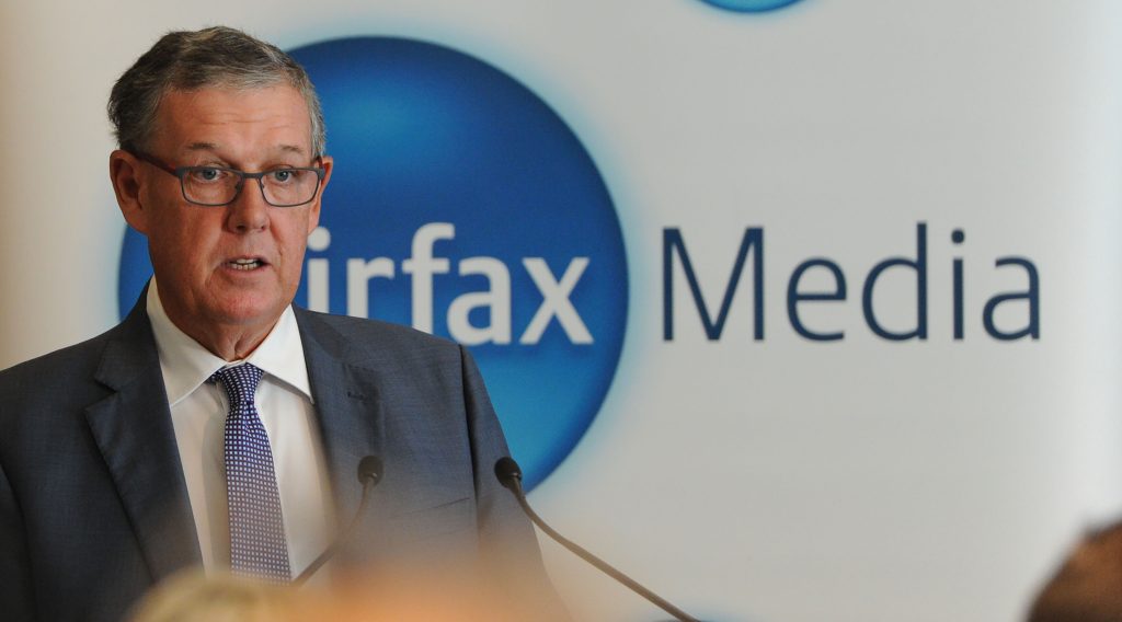Fairfax Media chairman Nick Falloon. Photo: AAP/Mal Fairclough