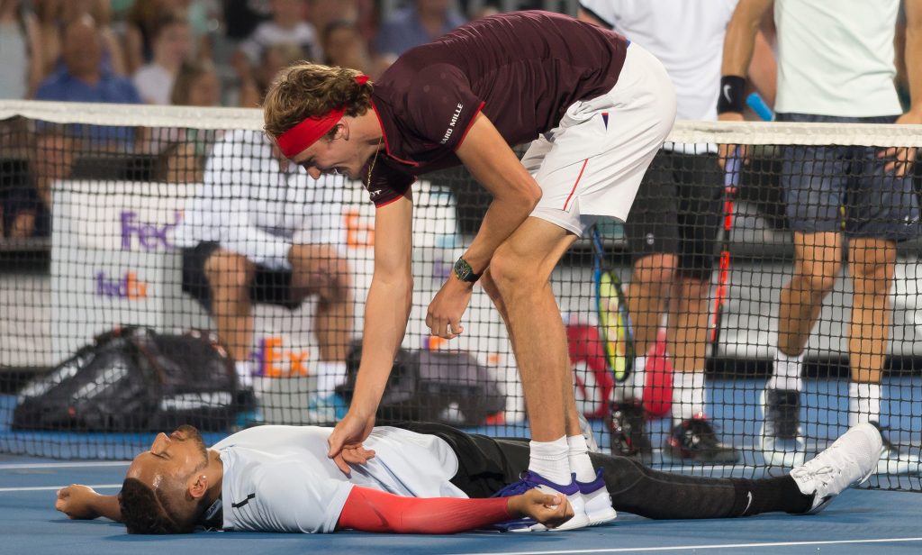 Thumbnail for Kyrgios relaxing into contender status