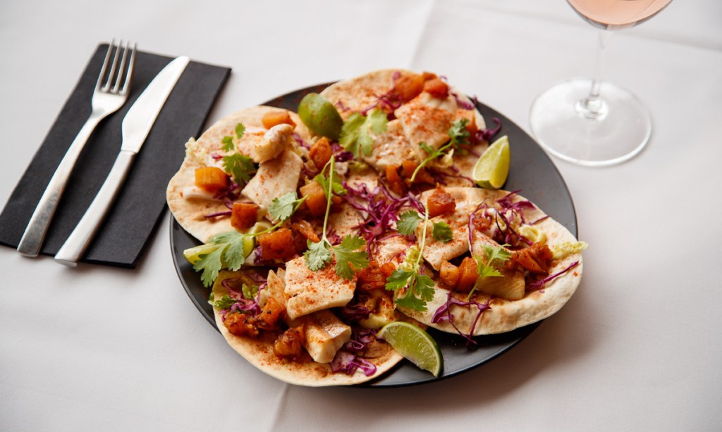 Thumbnail for Smoky Fish Tacos with Caramelised Pineapple