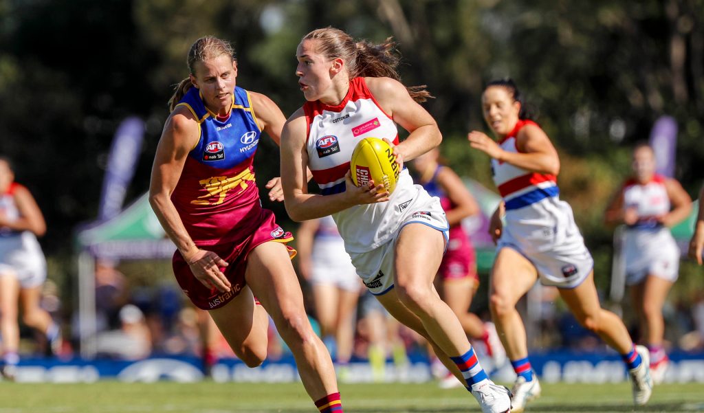 Thumbnail for Bulldogs fear the worst for AFLW top draft pick