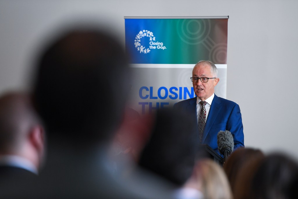 Prime Minister Malcolm Turnbull in Canberra today. Photo: AAP/Lukas Coch
