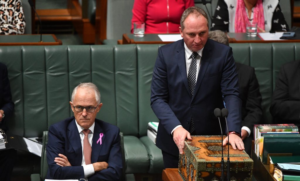 Thumbnail for Barnaby’s troubles wipe out Coalition’s poll gains