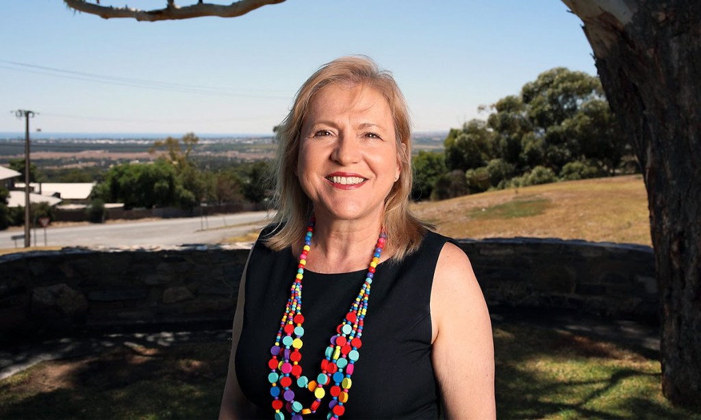 Hazel Wainwright in Mawson. Photo: Tony Lewis / InDaily