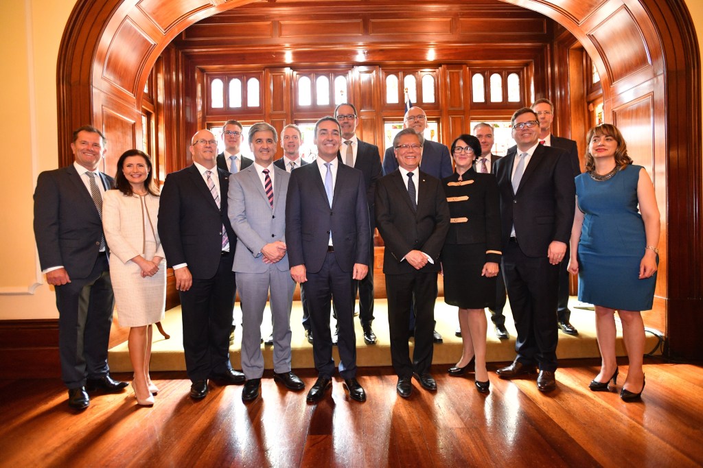Thumbnail for Marshall unveils new Cabinet