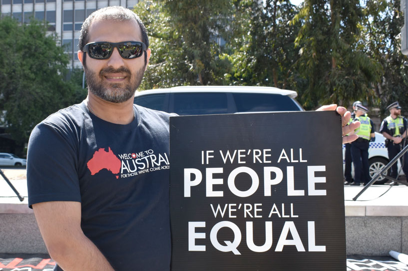 Mehdi Safaei moved to Adelaide from Iran two years ago. Photo: Supplied