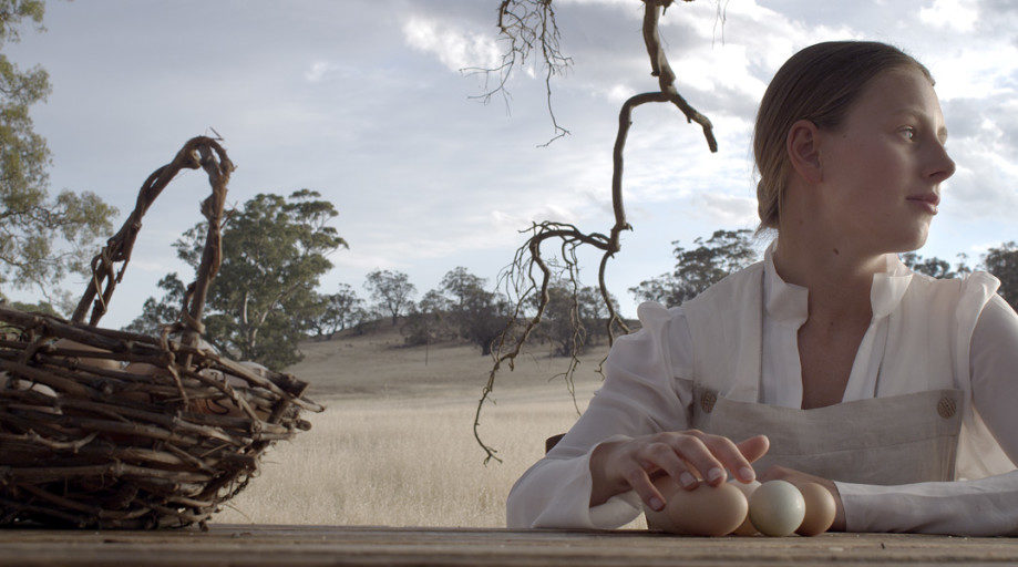 A scene from the SATC's Barossa. Be Consumed. advertising campaign.