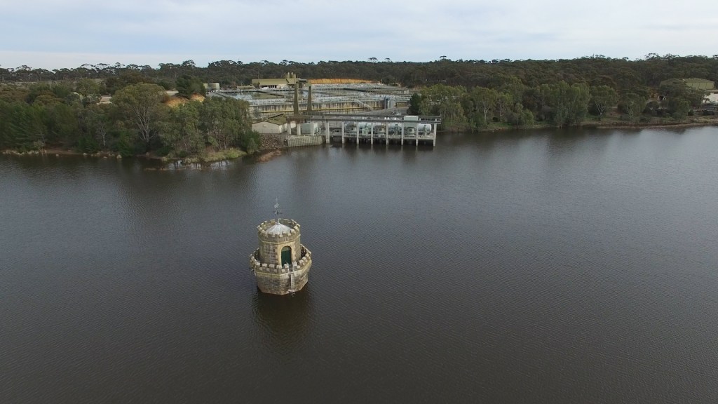 Happy Valley Reservoir and Water Treatment Plant.