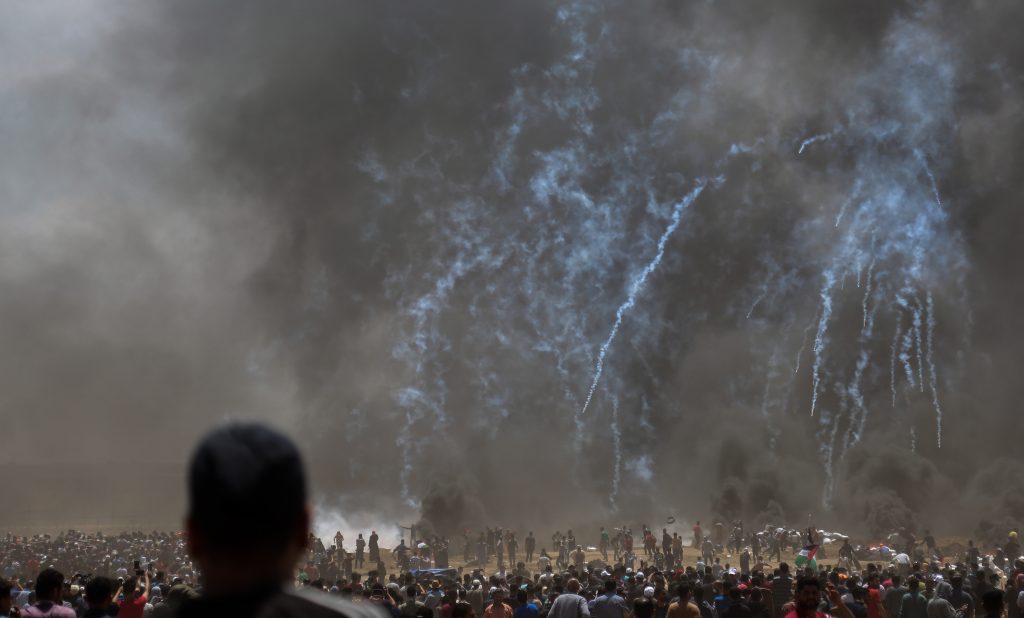 Thumbnail for Israeli forces kill dozens of protesters as US embassy opens