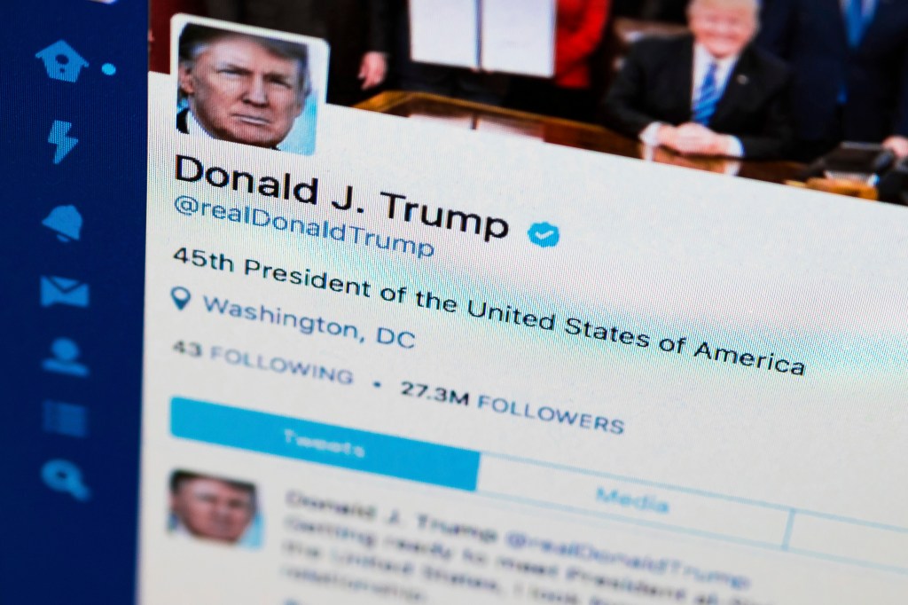 Thumbnail for Judge finds Trump can’t block his critics on Twitter