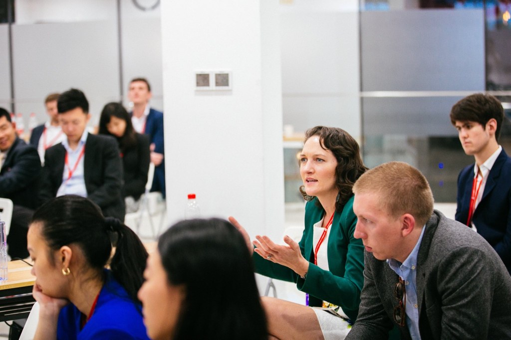 Georgina Downer may face competition for the Mayo preselection. Photo: Australia China Youth Dialogue / Facebook