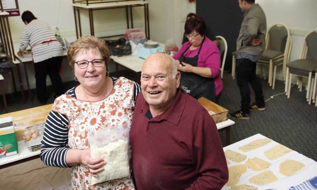 Nonna and nonno Rita and Francesco Carrieri. Photo: Tony Lewis / InDaily