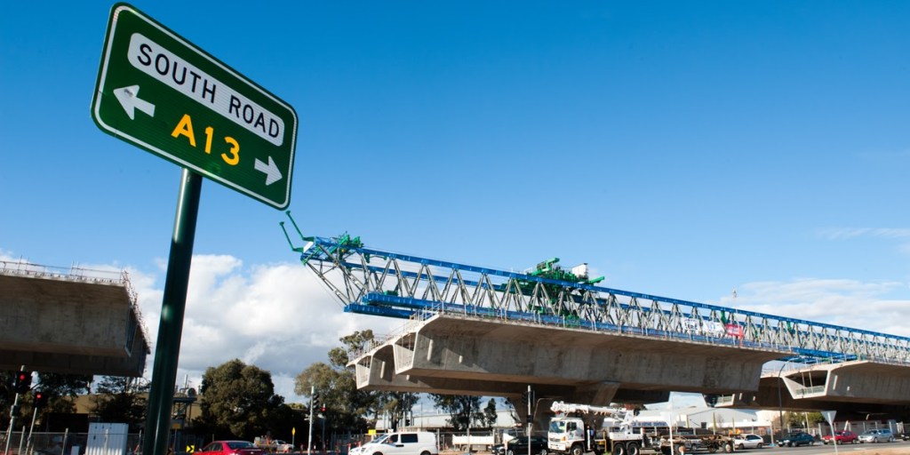 It's not clear when the South Road infrastructure money will come through. InDaily image