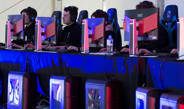 Esports players in competition. Photo courtesy Riot Games 
