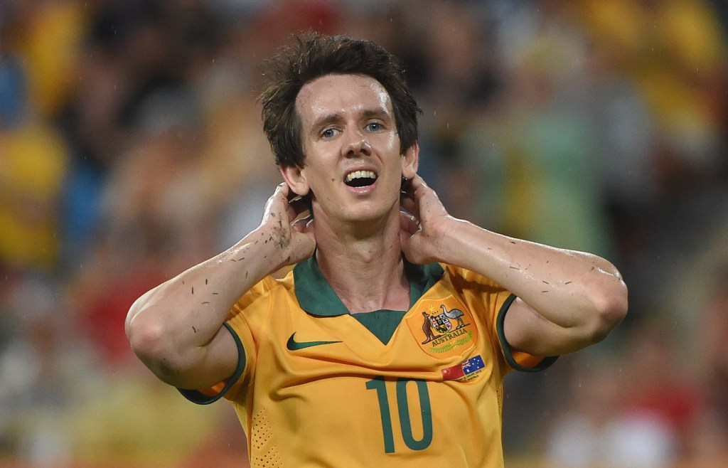 Thus far Bert van Marwijk has kept faith with Robbie Kruse. Photo: AAP/Dave Hunt