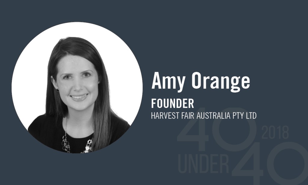 Thumbnail for 40 Under 40 winner of the day: Amy Orange
