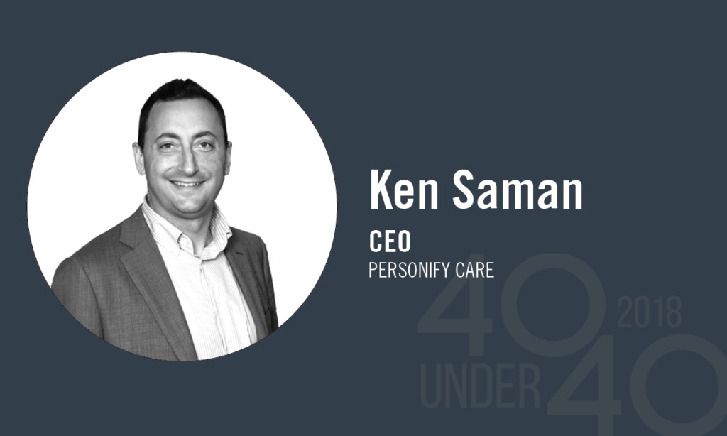 Thumbnail for 40 Under 40 winner of the day: Ken Saman