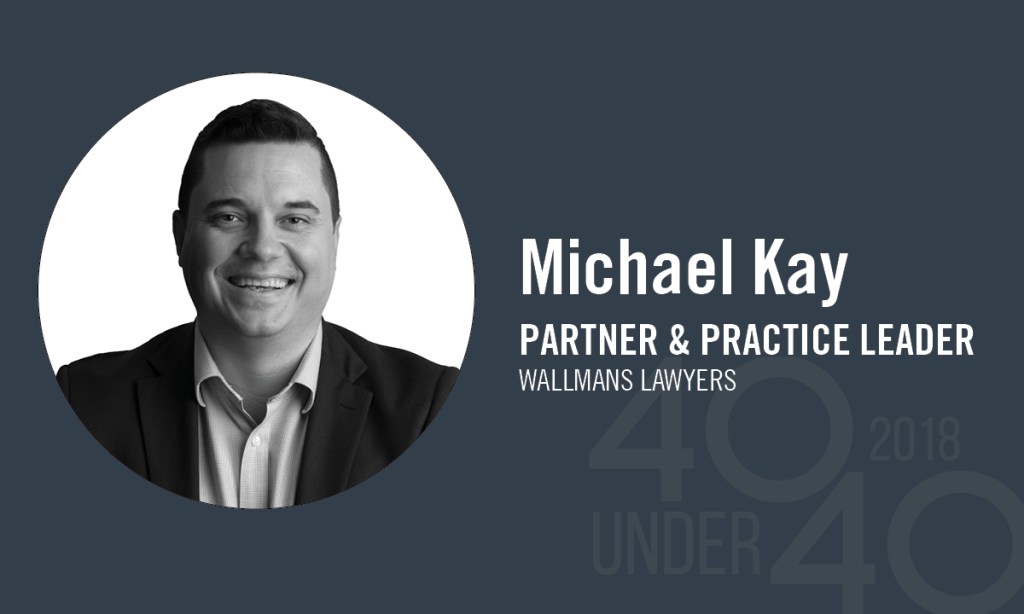 Thumbnail for 40 Under 40 winner of the day: Michael Kay