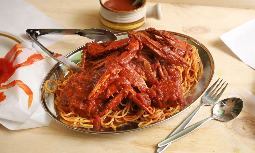 Thumbnail for Spaghetti Crab proves a one-dish wonder