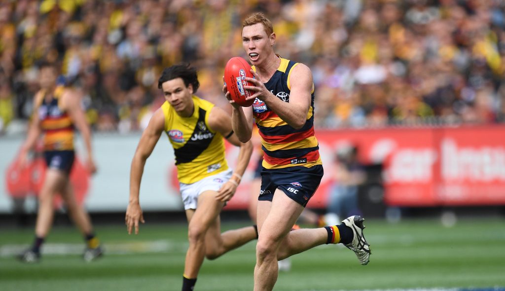 Tom Lynch will be back to face the Tigers tomorrow night. Photo: AAP/Julian Smith