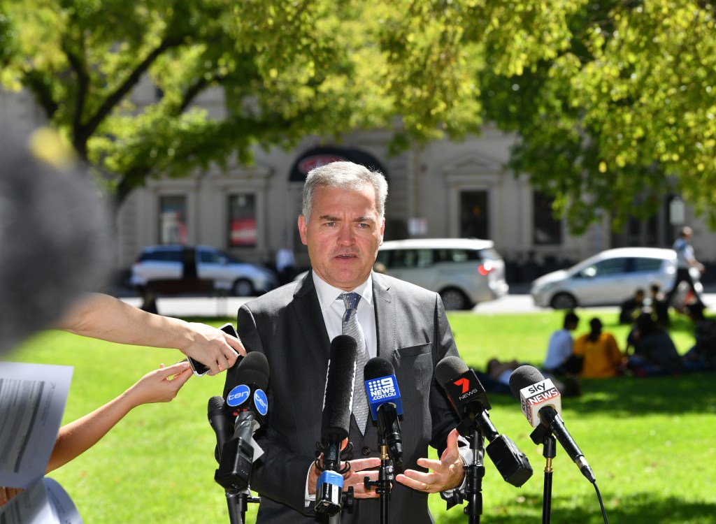 Health Minister Stephen Wade. Photo: AAP/David Mariuz