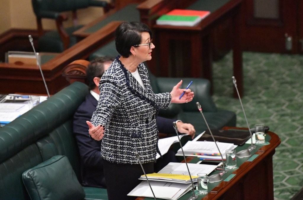 Attorney-General Vickie Chapman has abandoned her move to introduce jail terms for cannabis possession. Photo: AAP/David Mariuz