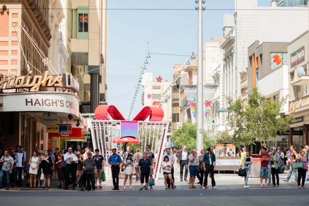 Beehive Corner. Photo: Nat Rogers/InDaily