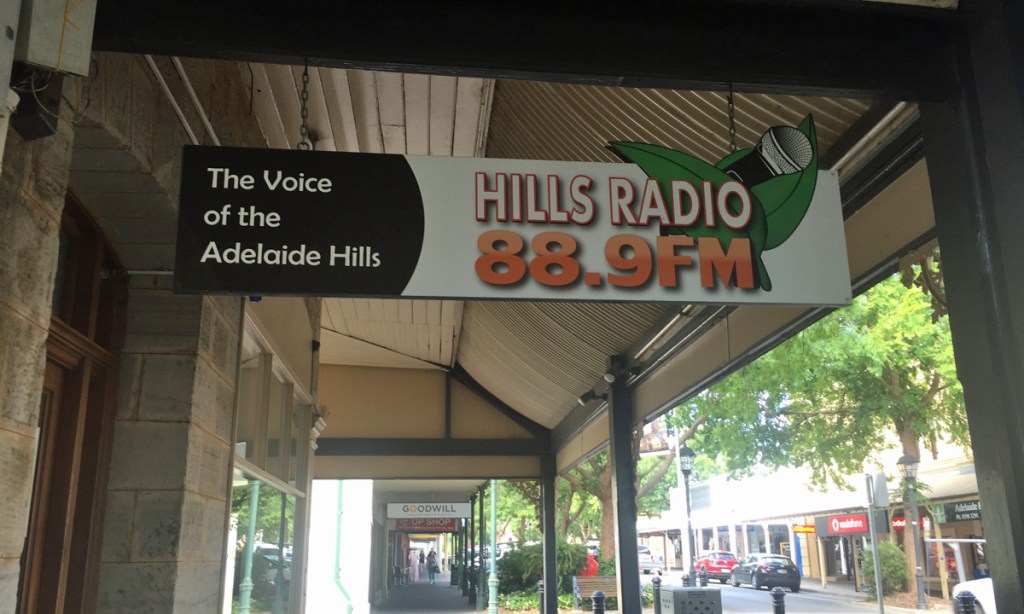 Hills Radio's headquarters in Gawler Street, Mt Barker.