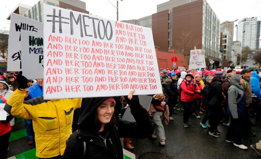 Niki Vincent says the international #MeToo movement has raised awareness of sexual harassment. Photo: AP/Ted S. Warren