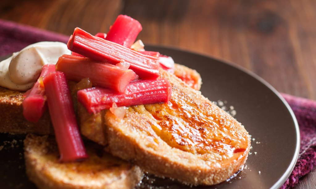 Thumbnail for Spiced French Toast with Roasted Rhubarb