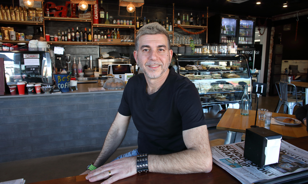 Surreal Hair & Eats co-owner Nick Ciacciarelli. Photo: Tony Lewis / InDaily