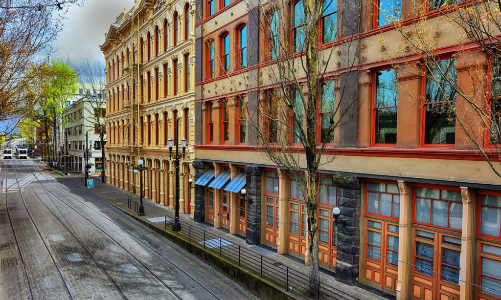 Portland's historic old town. Photo: Ian Sane / flickr