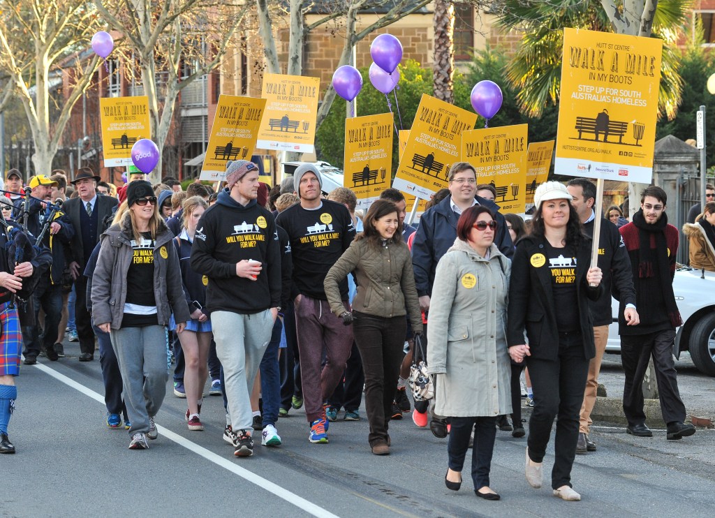 "Walk a Mile in My Boots" is the community's chance to show they care about people experiencing homelessness. Supplied image