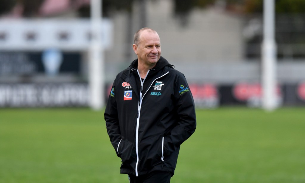 Thumbnail for Hinkley ‘never had any doubt’ he would coach Port in 2023