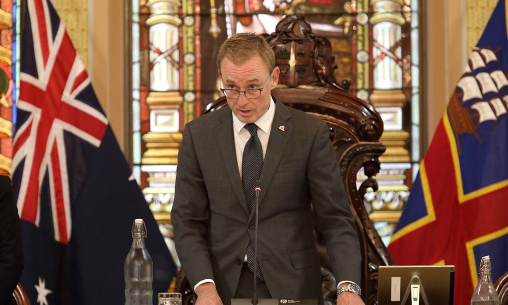 Lord Mayor Martin Haese says the Greens' criticism of his 'team' is politically motivated. Photo: Tony Lewis/InDaily