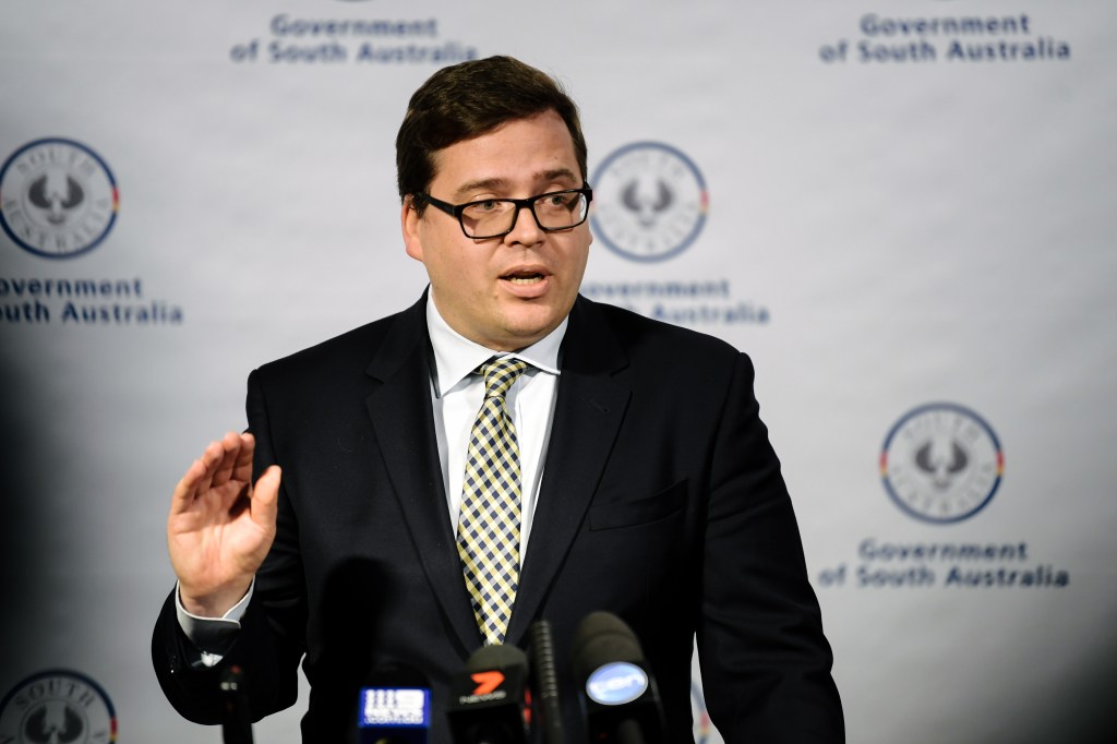Education Minister John Gardner says TAFE SA will have a "fresh start". Photo: Morgan Sette / AAP