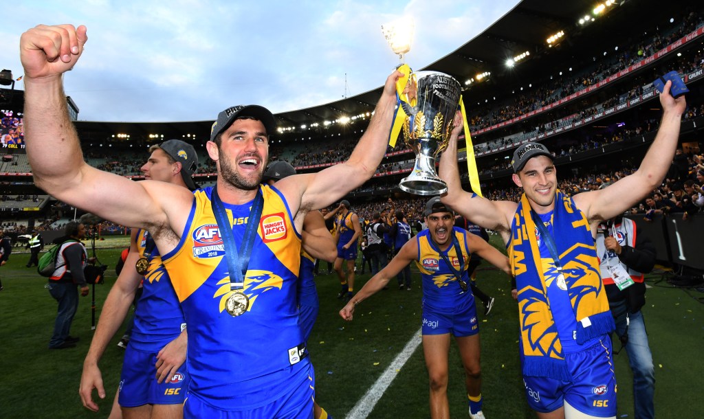 Thumbnail for Joy and relief for Eagles after epic AFL decider