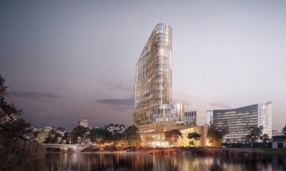 Thumbnail for City council candidate warns against Riverbank hotel development