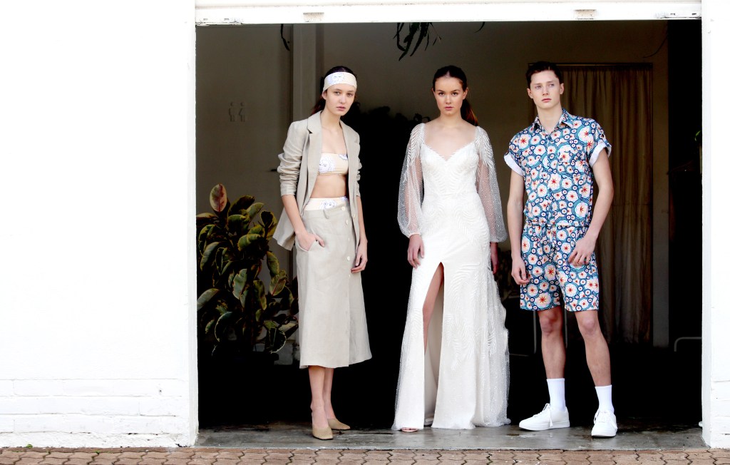 Models at the launch of the 2018 Adelaide Fashion Festival. Photo: AAP/Kelly Barnes