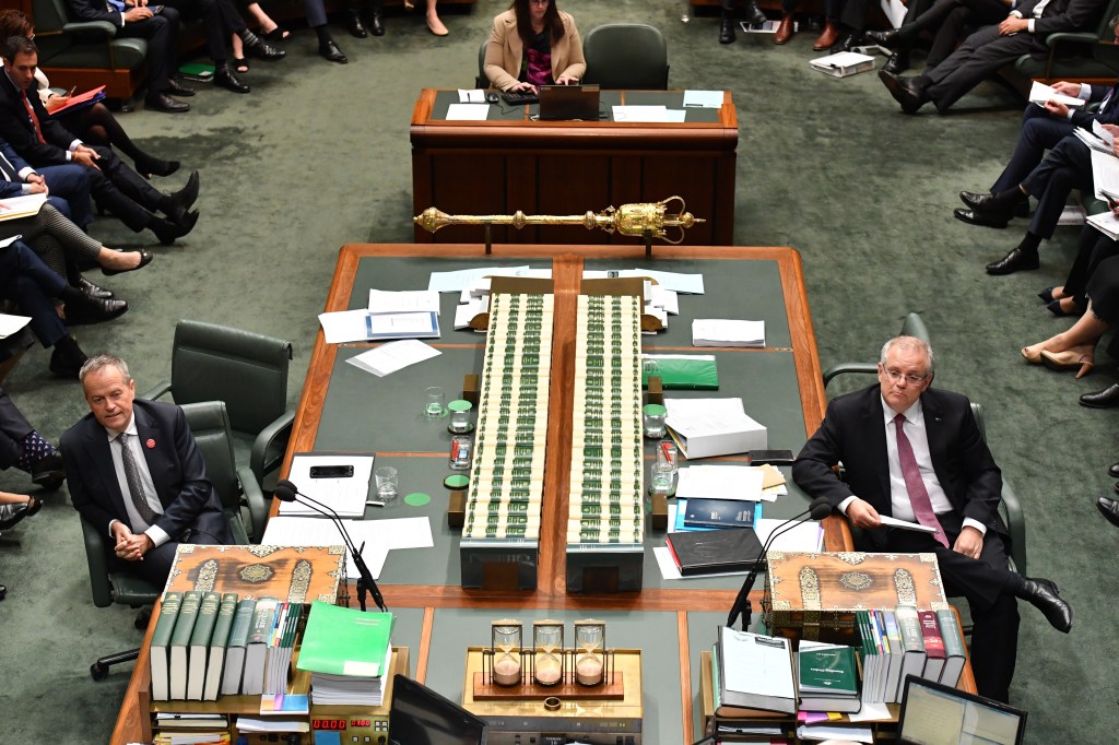 Australian politics has become consumed by tribalism, rather than the big issues.  Photo: AAP/Mick Tsikas