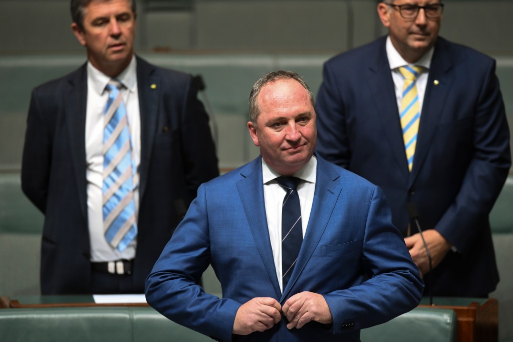 Thumbnail for Nationals leader admits being white-anted but claims majority support