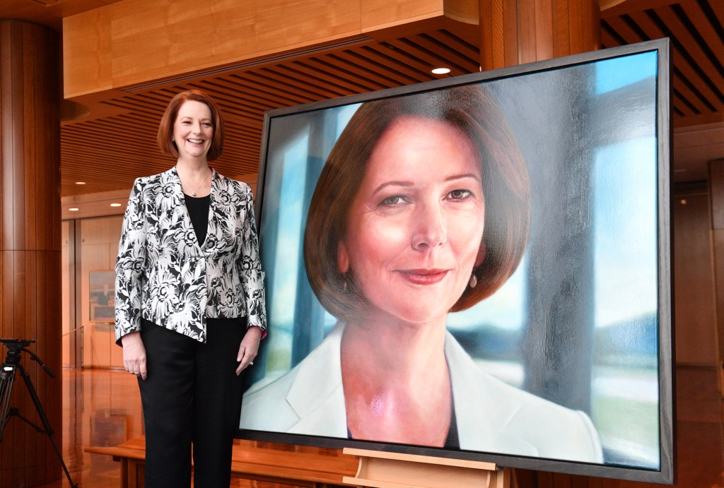 Thumbnail for Julia Gillard wants official portrait to spark questions