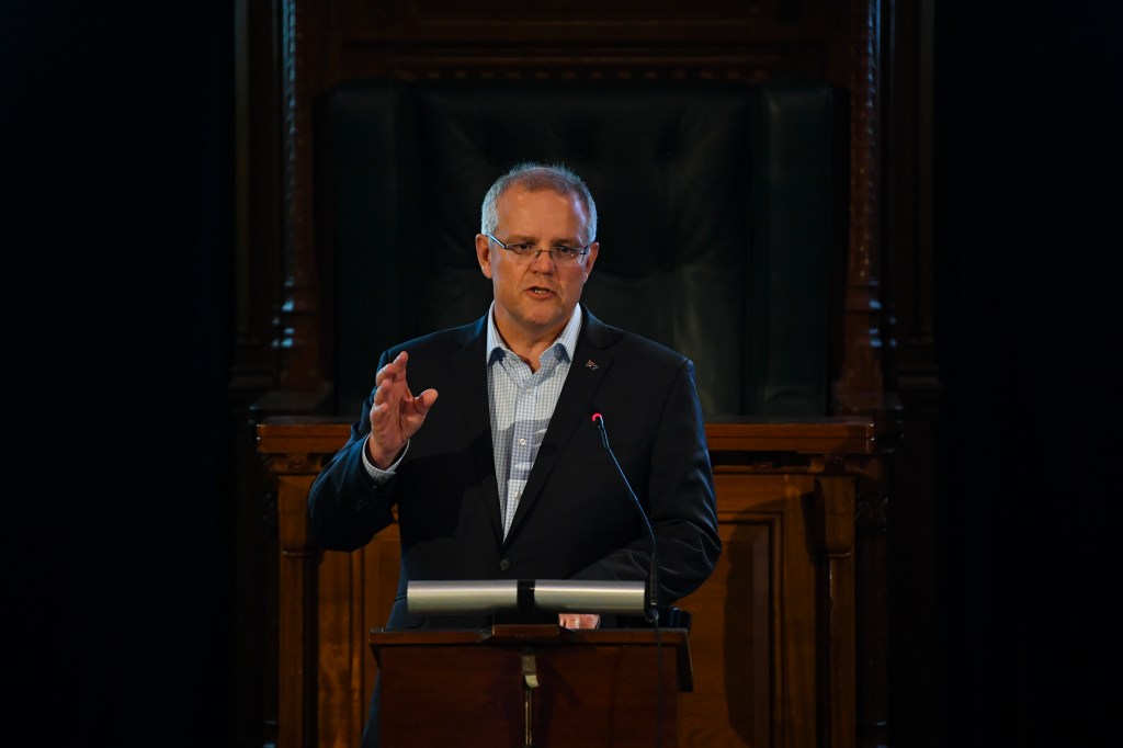 Thumbnail for Morrison fights political fire with leaky buckets