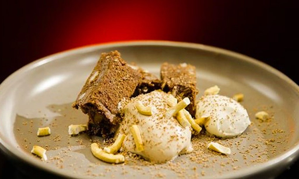 Thumbnail for Chocolate Brownie with Stout Cream & Coffee Syrup
