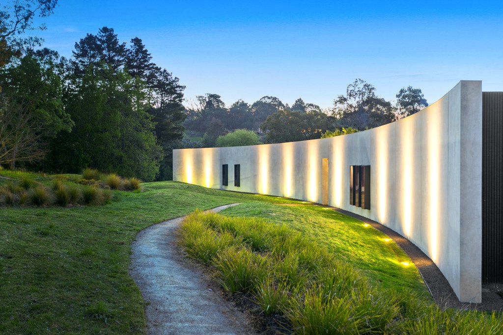 Hannah Michell and David Gilbert's award-winning Adelaide Hills house is on the market.