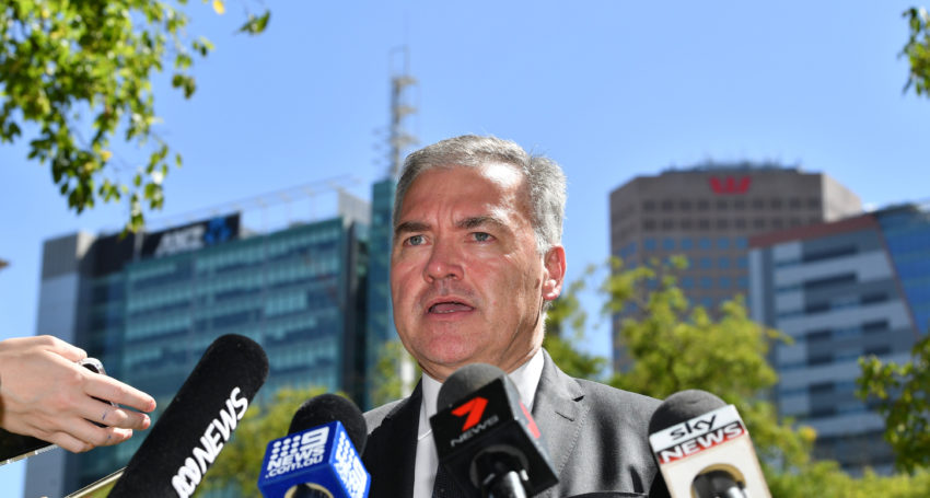 SA Health Minister Stephen Wade says the BPD Centre for Excellence is planned to open in mid-2019. Photo: AAP/David Mariuz
