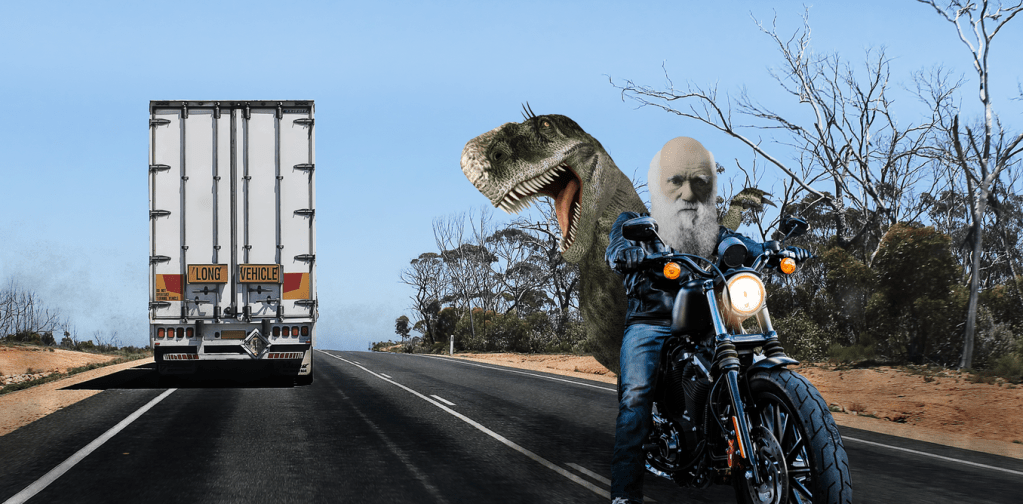 Thumbnail for What evolution and motorcycles have in common: let’s take a ride across Australia