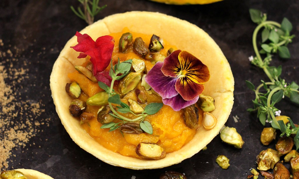 Thumbnail for Spiced Pumpkin and Pistachio Tartlets