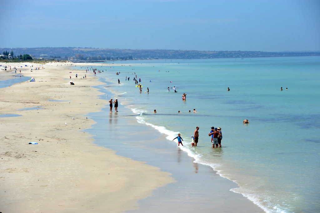 Summer in Adelaide: a new report looks at the health impacts of climate change, including heatwaves. Photo: AAP/David Mariuz