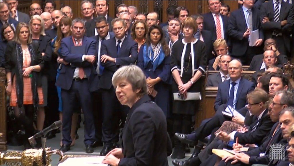 Thumbnail for Brexit plan in chaos as May pulls parliamentary vote